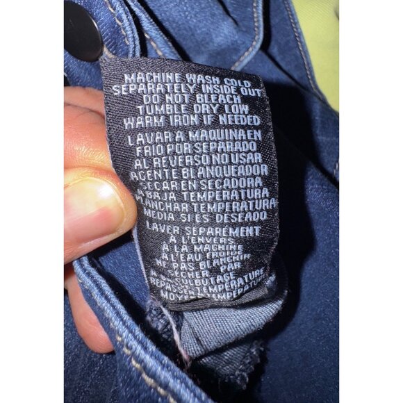 High-Waisted Fashion Nova Stretch Skinny Jeans‎ With Button Fly & Fading Size 13 - Picture 6 of 6